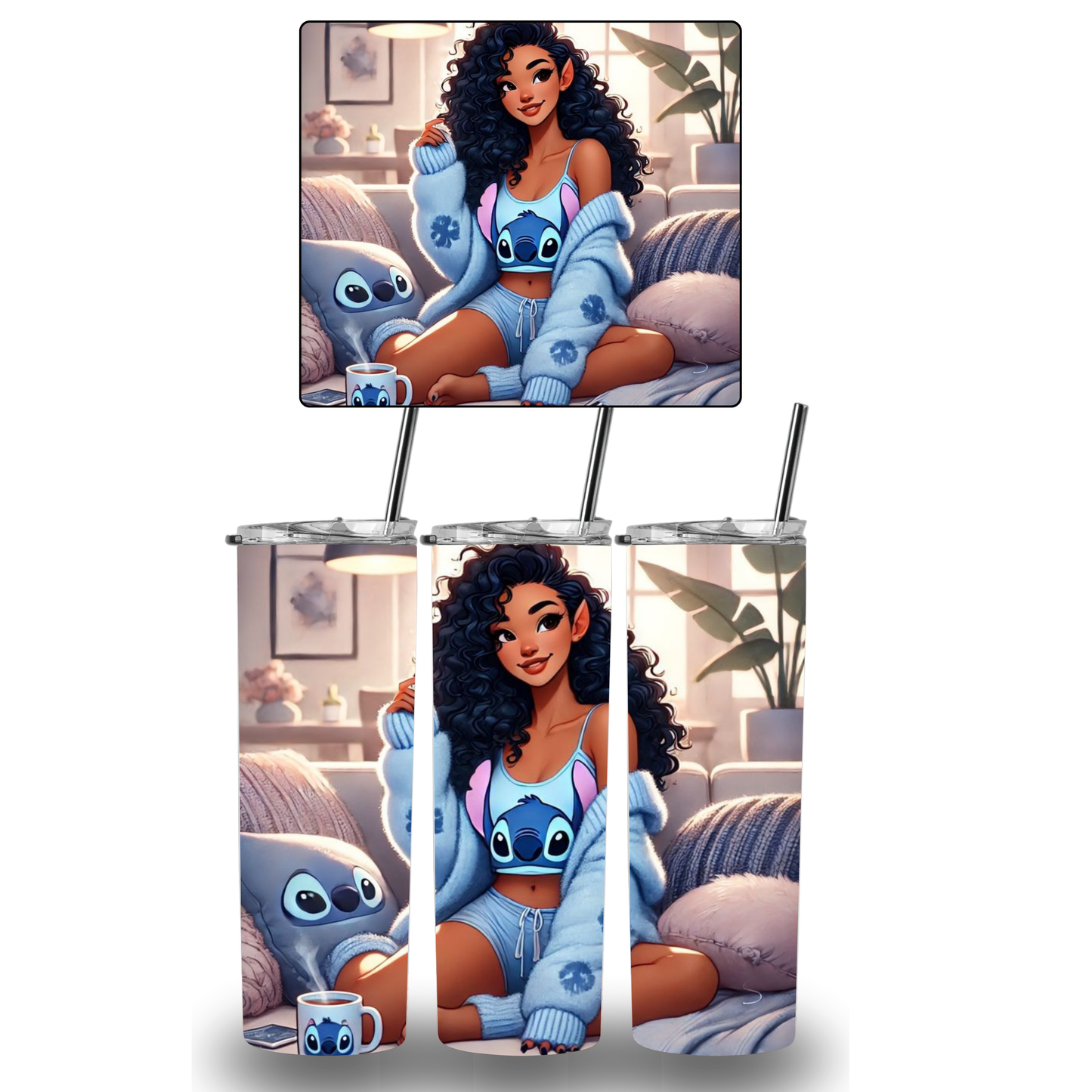 Girl Pijamas Stitch