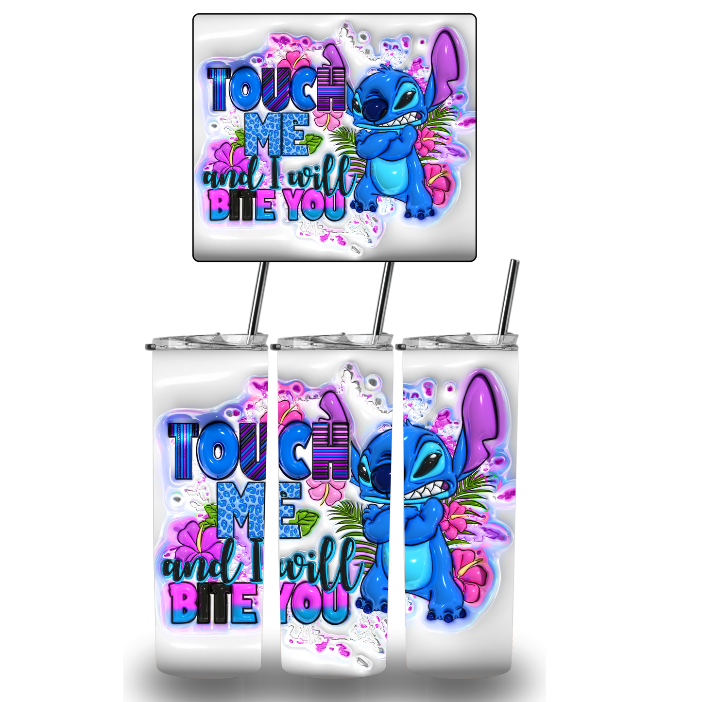 Tocame y te muerdo Stitch