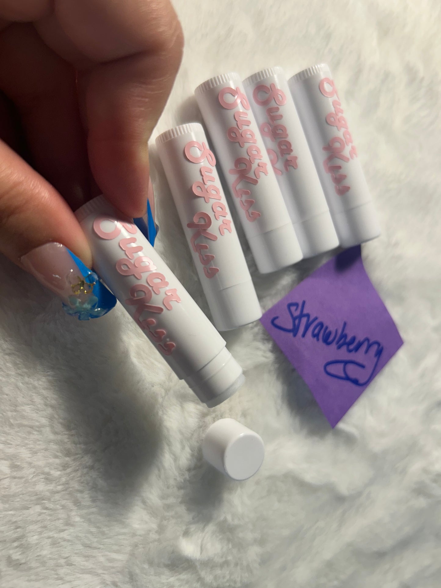 Lip balms sugar kiss strawberry