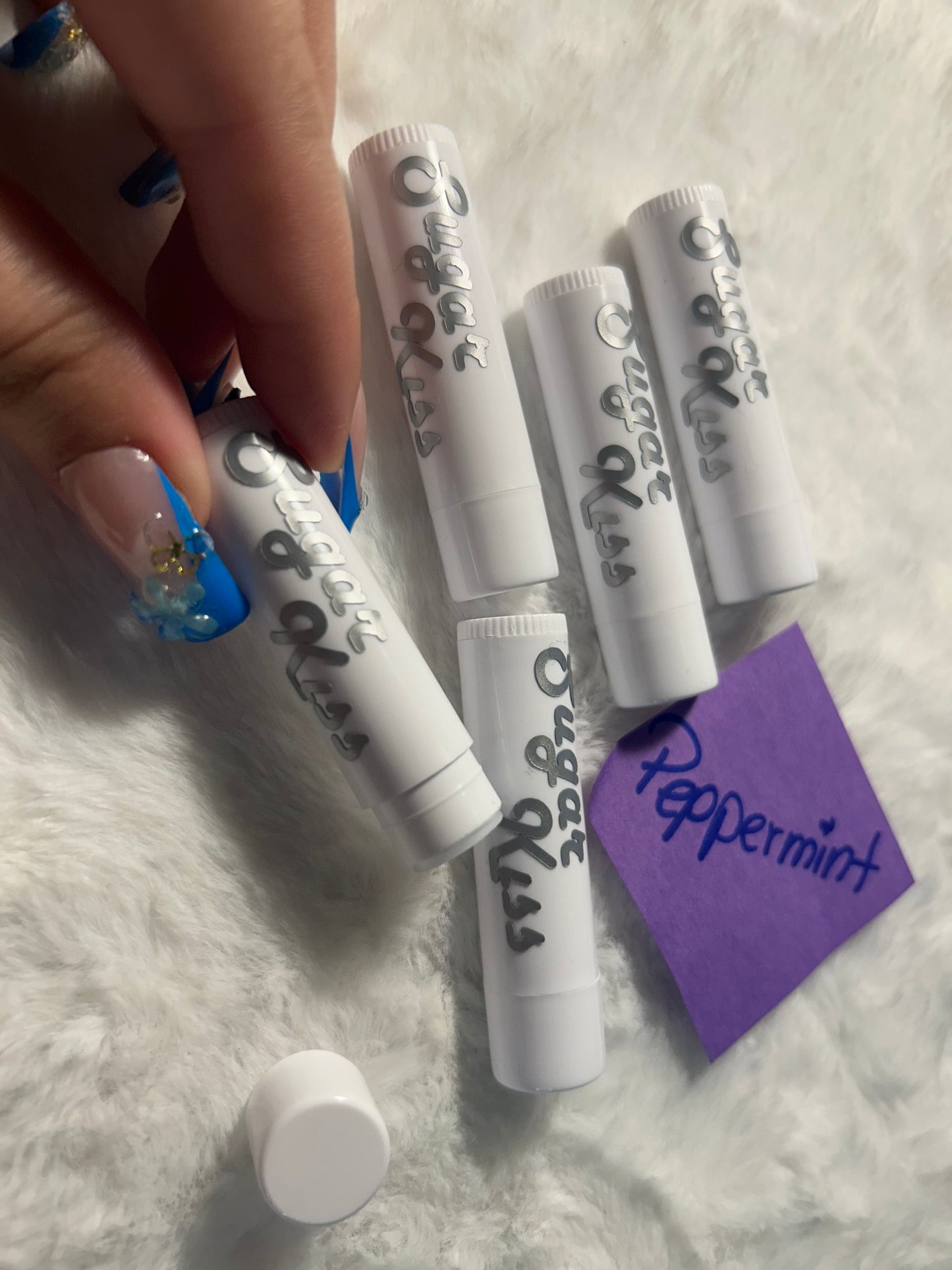 Lip balms sugar kiss peppermint