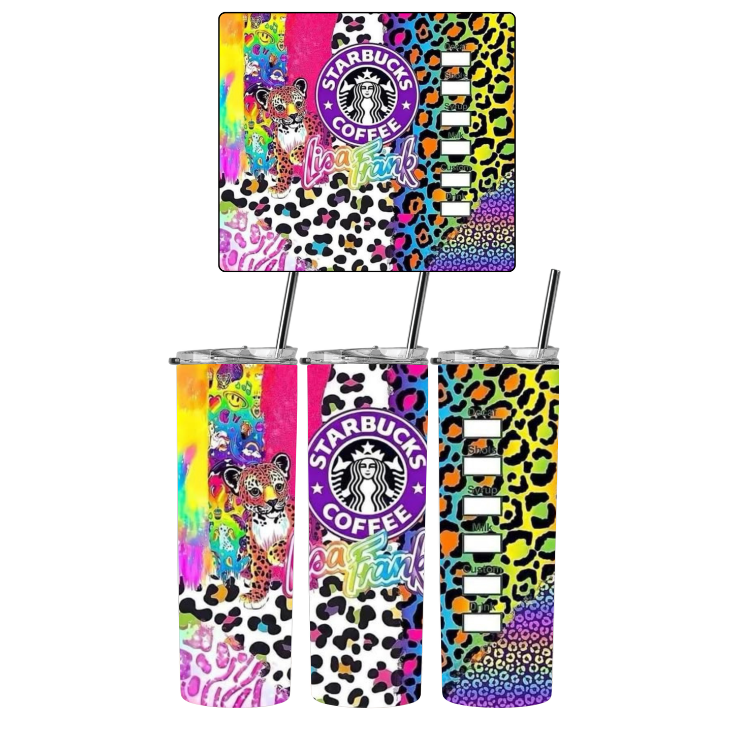 Lisa Frank Starbucks