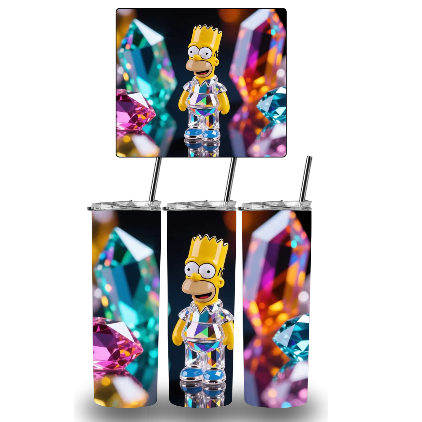 Homero Simpson Crystal