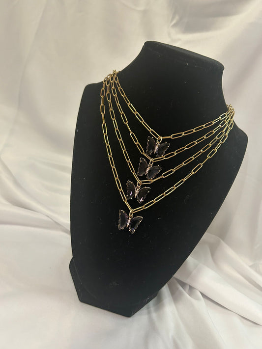 Mariposa Violeta oscuro